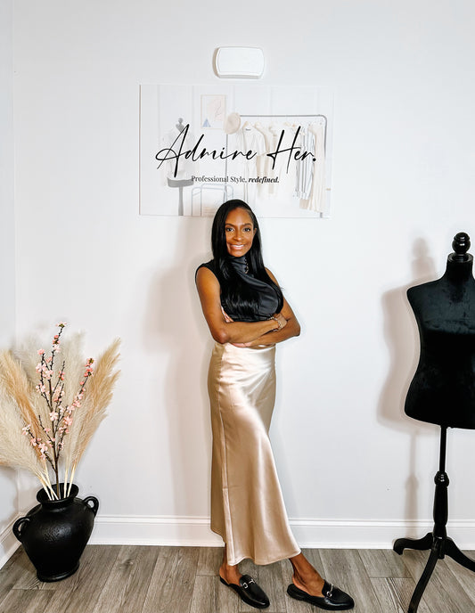 Maya Midi Satin Skirt