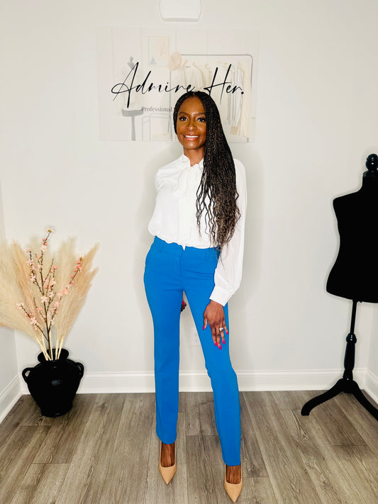 Surf Blue Dress Pant