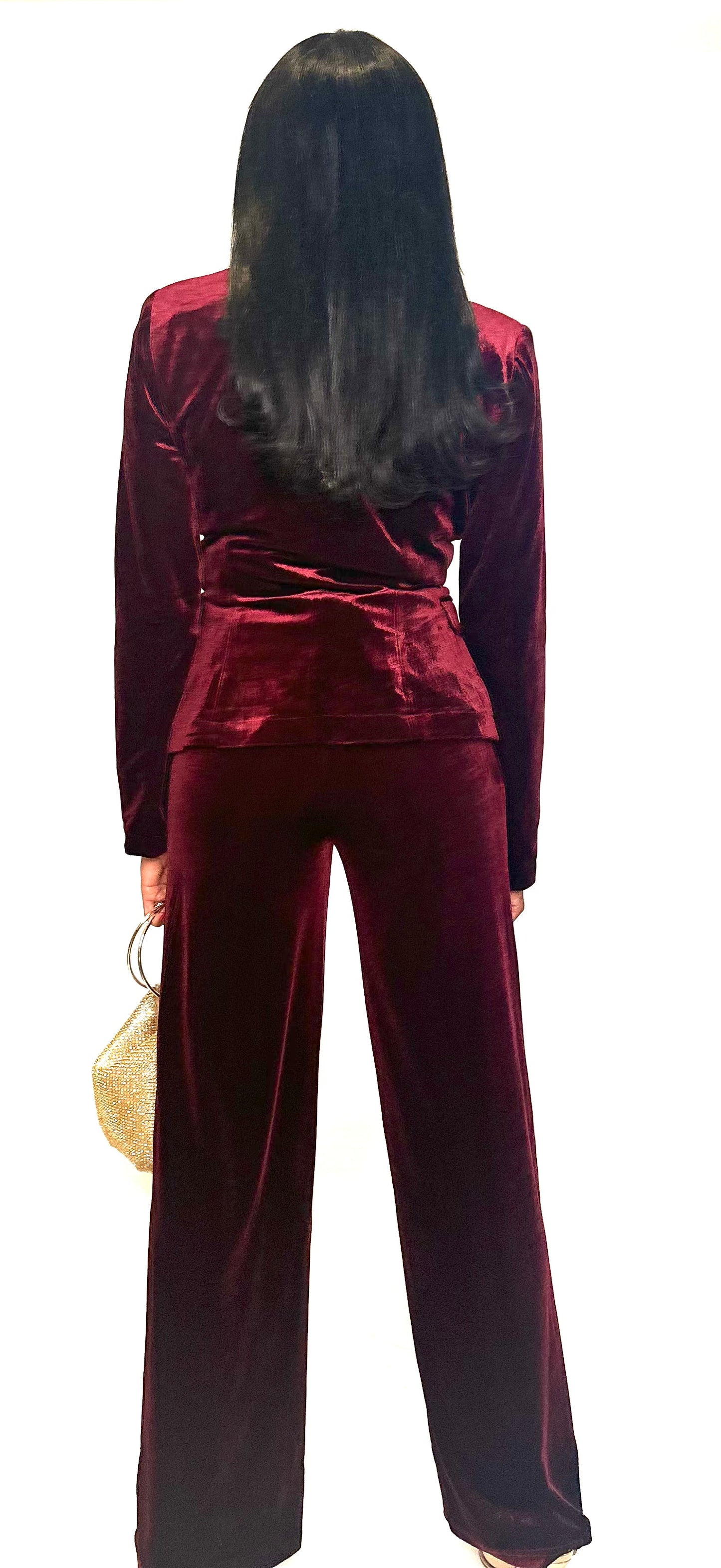 Burgundy Pants